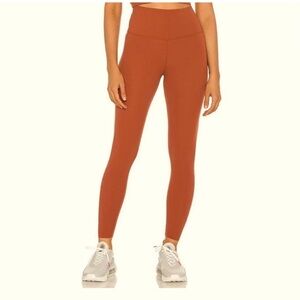 Nike yoga luxe leggings burnt orange